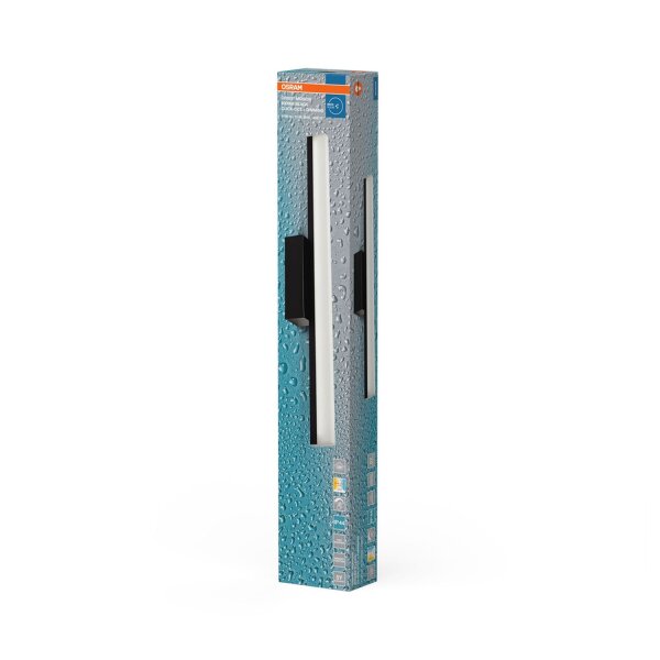 LED Lampe dimmbar Touch CCT Alu Schwarz IP44 OSRAM