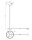 LED Stehleuchte Filz 3000 K H:150 cm Lichtfarbe OSRAM