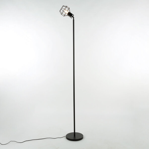Lampadaire métal rétro orientable salon MIA