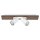 Deckenspot flexibel Weiß Holz GU10 40 cm OSRAM