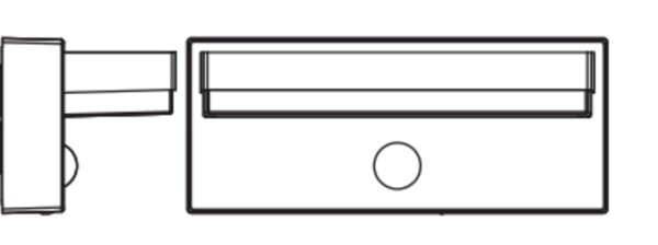 LED Solar Wandlampe Sensor Alu 3000 K IP54 OSRAM