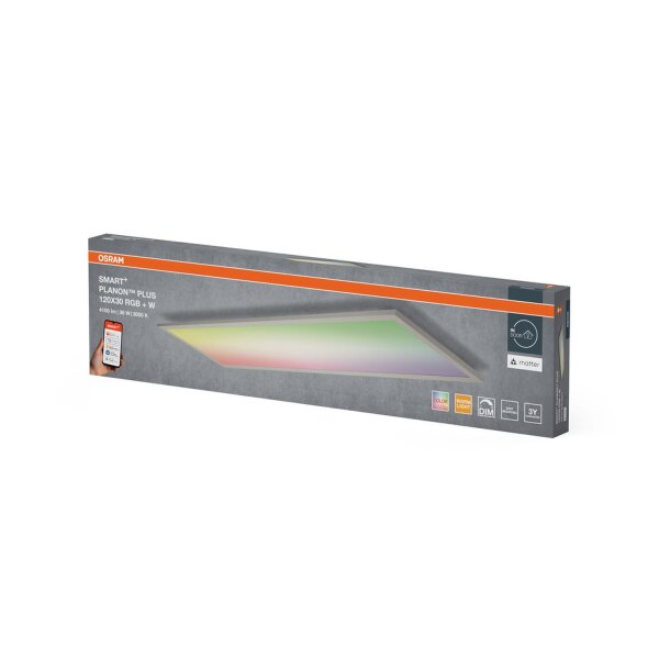 LED Deckenleuchte dimmbar RGB Smart+ Weiß L:120cm OSRAM