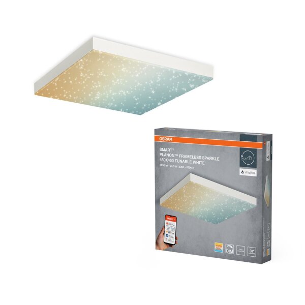 LED Deckenlampe dimmbar Smart+ TW Weiß 3000-6500K OSRAM