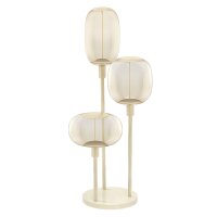 Stehleuchte Beige Stahl E27 78 cm 3-flammig OSRAM