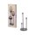 Stehleuchte Dunkelgrau Stahl Glas E27 H:78 cm OSRAM