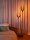 Stehlampe Dunkelgrau Stahl Glas E27 H:146 cm OSRAM