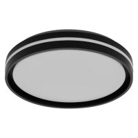 LED Deckenlampe Click-DIM Schwarz 3000K L:39cm OSRAM
