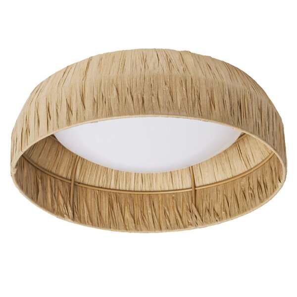 LED Deckenleuchte Bambuspapier B:30 cm 3000 K OSRAM