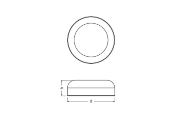 LED Deckenleuchte Bambuspapier B:30 cm 3000 K OSRAM