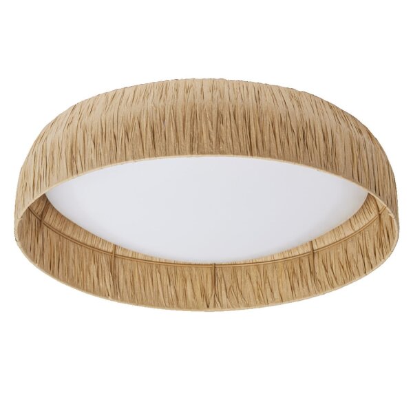 LED Deckenlampe Bambus 3000 K B:50 cm Flur Büro OSRAM