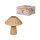 Tischleuchte Bambuspapier H:40,5 cm E27 Braun OSRAM