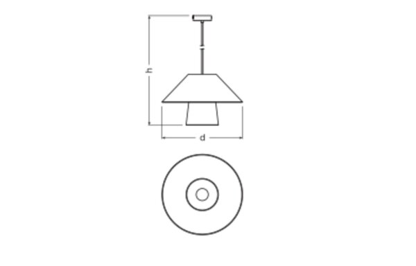Pendelleuchte Braun Bambus E27 Ø40 cm Esstisch OSRAM