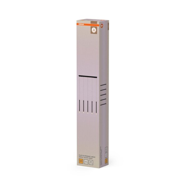 LED Pendelleuchte Schwarz Metall 3000 K L:85 cm OSRAM