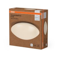 LED Deckenleuchte Weiß Metall 4000 K B:25cm rund OSRAM
