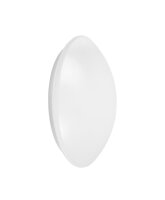 Runde LED Deckenlampe Weiß Metall 6500 K B:40cm OSRAM