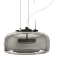 LED Pendelleuchte verstellbar Glas 3000 K Ø38 cm...