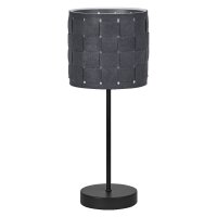 Tischleuchte Filz Metall Dunkelgrau E14 H:40,5 cm OSRAM