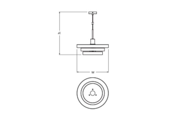 Hängelampe Grün Metall Gelb E27 Ø40 cm modern OSRAM