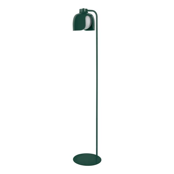 Stehleuchte Glas E27 Grün Metall H:141 cm Modern OSRAM