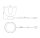 Tischlampe Glas E14 Rot Metall H:21 cm blendarm OSRAM