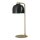 Tischleuchte Glas G9 Gold Metall H:40 cm blendarm OSRAM