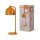 Tischlampe Glas G9 Orange Metall H:40 cm blendarm OSRAM