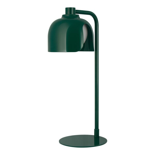 Tischleuchte Glas blendarm G9 Grün Metall H:40 cm OSRAM