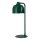 Tischleuchte Glas blendarm G9 Grün Metall H:40 cm OSRAM