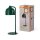 Tischleuchte Glas blendarm G9 Grün Metall H:40 cm OSRAM