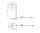 Tischlampe Glas blendarm G9 Rot Metall H:40 cm OSRAM