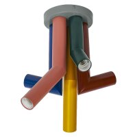 Deckenleuchte Mehrfarbig Stahl E27 B:29,4 cm OSRAM