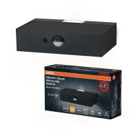 LED Solar Wandlampe Sensor Metall 3000 K IP65 OSRAM