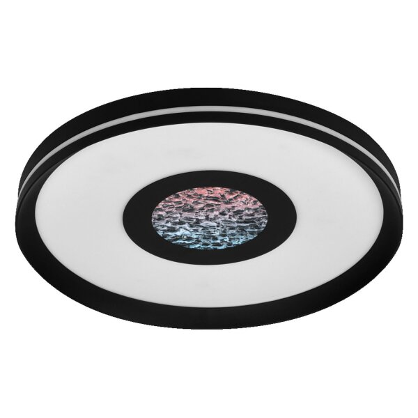 LED Deckenleuchte Schwarz 2700-6000K rund L:40cm OSRAM