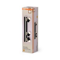 LED Deckenstrahler verstellbar Schwarz 3000 K OSRAM