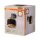 Wandlampe Gold Schwarz Stoff E27 B:18 cm modern OSRAM