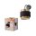 Wandlampe Gold Schwarz Stoff E27 B:18 cm modern OSRAM