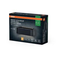 LED Solar Wandlampe dimmbar Metall 3000 K IP65 OSRAM