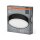 Deckenlampe Schwarz Stoff E27 L:48 cm blendarm OSRAM