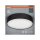 Deckenlampe Schwarz Stoff E27 L:48 cm blendarm OSRAM