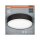 Deckenlampe Schwarz Stoff E27 L:40cm wohnlich OSRAM