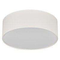 Deckenleuchte Stoff E27 L:30cm modern blendarm OSRAM