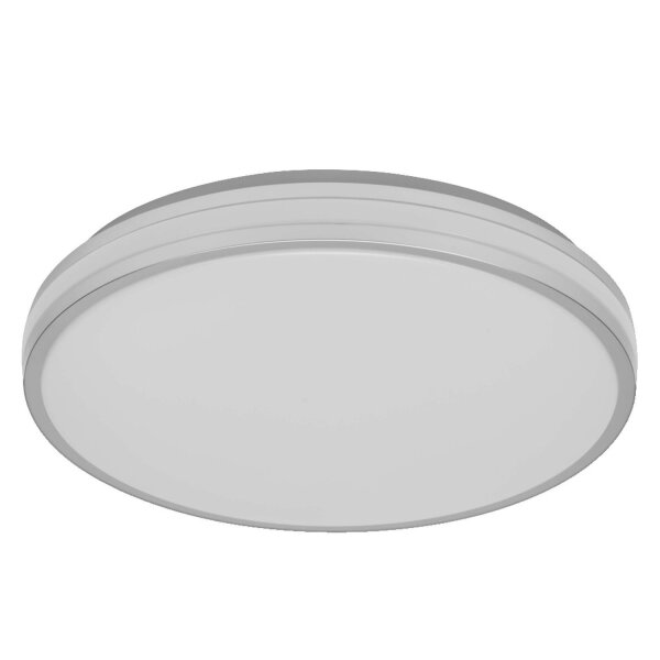 LED Deckenlampe Silber Metall 3000 K Ø38,5cm OSRAM