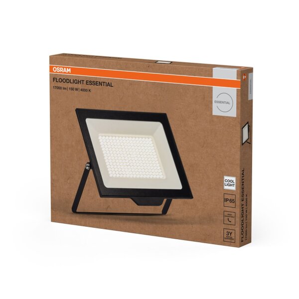LED Außenstrahler schwenkbar Alu Glas 4000K IP65 OSRAM