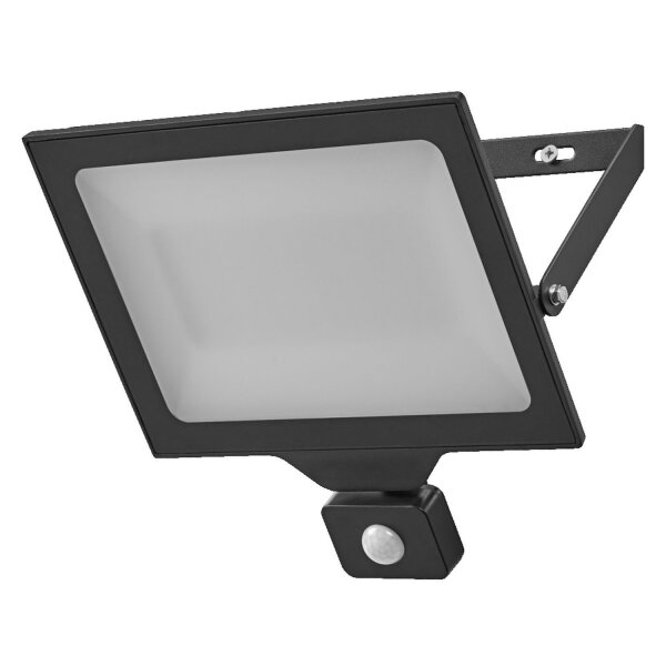 LED Außenstrahler Sensor Schwarz Alu 4000K IP44 OSRAM
