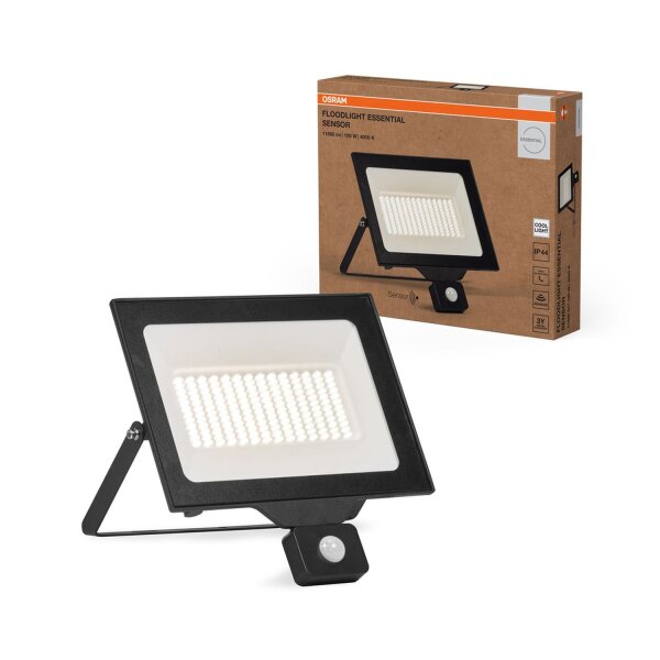 LED Außenstrahler Sensor Aluminium 4000K IP44 OSRAM