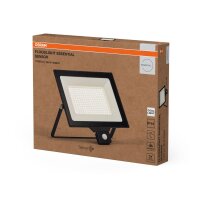 LED Außenstrahler Sensor Schwarz Alu 4000 K IP44 OSRAM