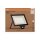LED Außenstrahler Sensor Schwarz Alu 4000 K IP44 OSRAM