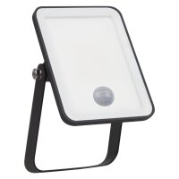 LED Strahler Sensor schwenkbar Alu Glas 4000K IP65