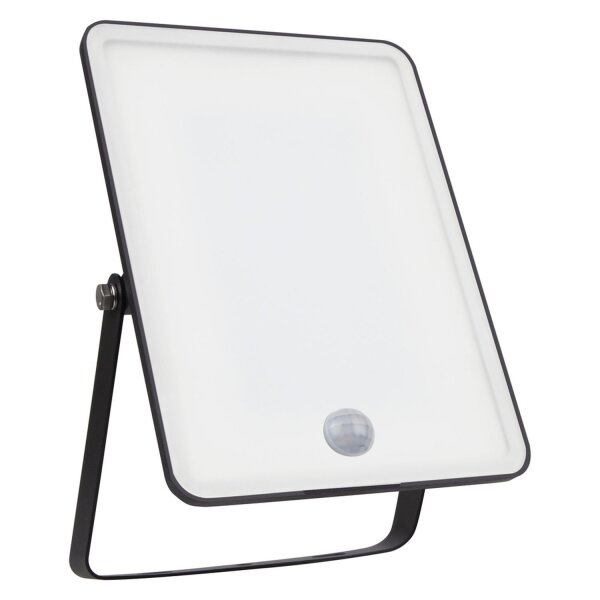 LED Flutlicht Sensor schwenkbar Alu 4000K IP65 OSRAM