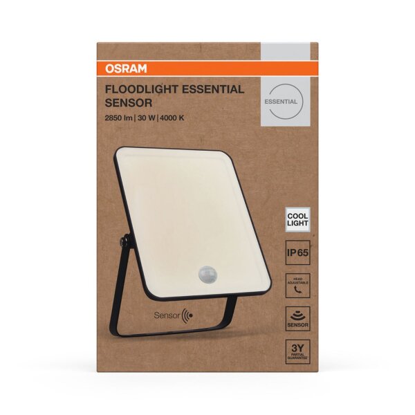 LED Flutlicht Alu Sensor schwenkbar 4000K IP65 OSRAM